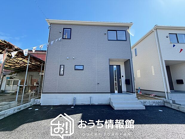 【現地写真（外観）【１号地】】耐震等級最高「３」取得で基準の１.５倍の性能・耐震強度で安心できます。