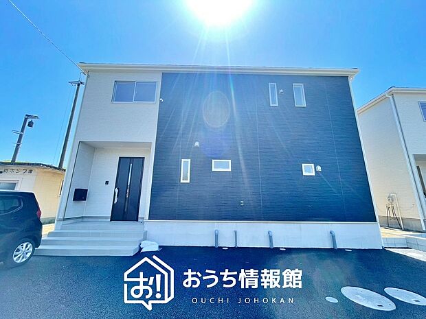 【現地写真(外観)【3号地】】健康被害に配慮したもっとも安全性の高い建材を採用し、シックハウス対策をしております。