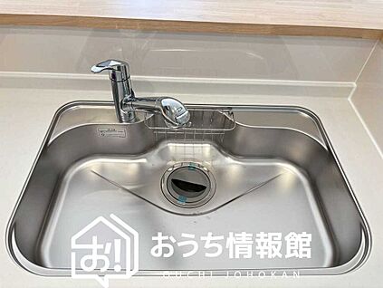 浄水器内臓ハンドシャワー付シンク