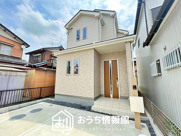【現地写真（外観）】耐震等級最高「３」取得で基準の１.５倍の性能・耐震強度で安心できます。