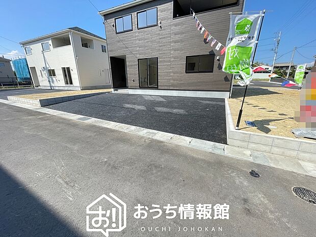 【現地写真(外観)【3号地】】健康被害に配慮したもっとも安全性の高い建材を採用し、シックハウス対策をしております。