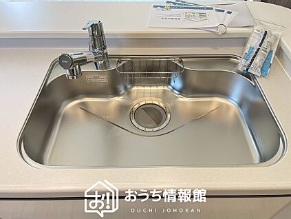 浄水器内臓型ハンドシャワー付シンク