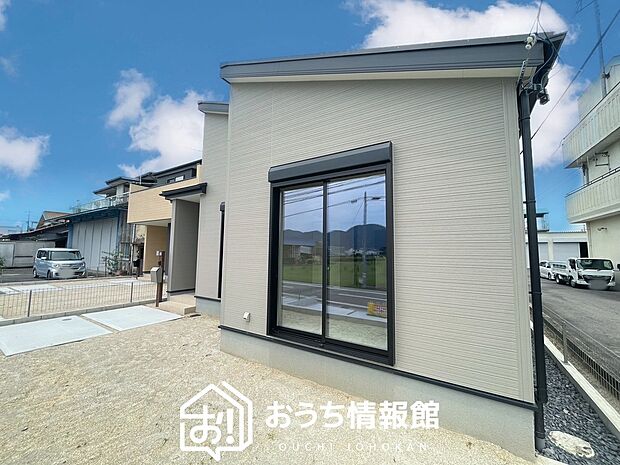 【現地写真(外観)【1号地】】健康被害に配慮したもっとも安全性の高い建材を採用し、シックハウス対策をしております。