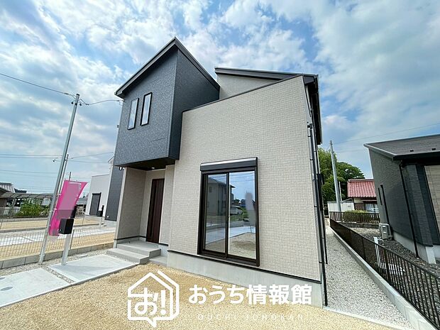 【現地写真(外観)【3号地】】健康被害に配慮したもっとも安全性の高い建材を採用し、シックハウス対策をしております。