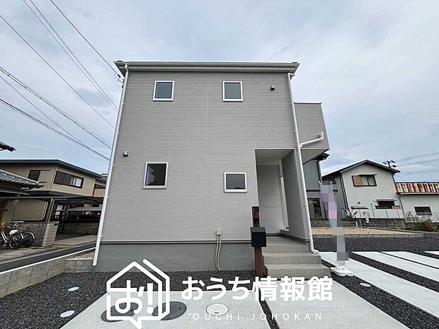 【現地写真(外観)】耐震等級最高「3」取得で基準の1.5倍の性能・耐震強度で安心できます。