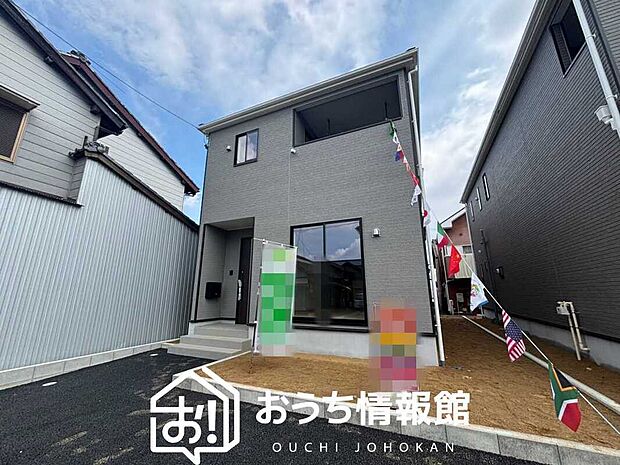 【現地写真(外観)【1号地】】健康被害に配慮したもっとも安全性の高い建材を採用し、シックハウス対策をしております。