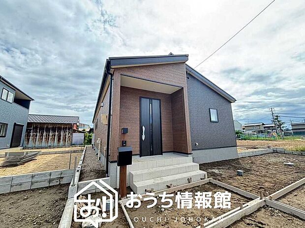 【現地写真(外観)【4号地】】健康被害に配慮したもっとも安全性の高い建材を採用し、シックハウス対策をしております。