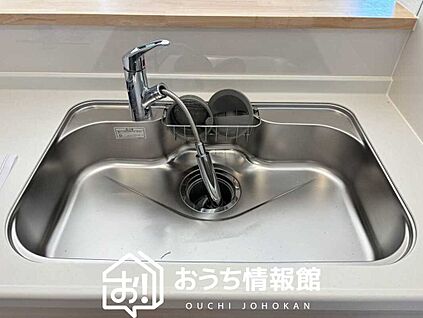 浄水器内臓ハンドシャワー付シンク