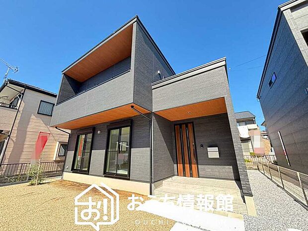 【現地写真(外観)【A号地】】健康被害に配慮したもっとも安全性の高い建材を採用し、シックハウス対策をしております。