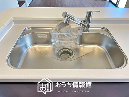 浄水器内臓型ハンドシャワー付シンク