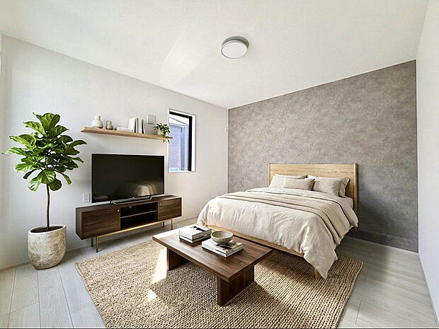 【施工例:Room】
断熱・省エネ性能に優れたZEH水準仕様!耐震等級3、住宅性能評価取得の高仕様な住まい。