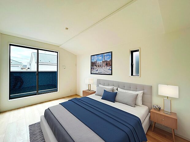 【【Room:6.7帖】】本画像はCGで作成しており、実際に現地に家具は配置しておりません。また、価格に家具は含まれません。