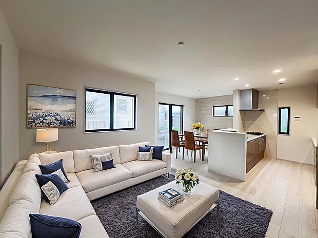 【内観】この家具はAI生成によって配置されたものです