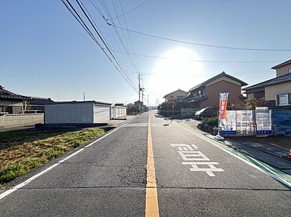 前面道路