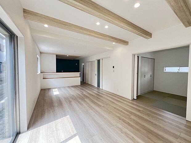 【LDK】開放感あふれる広々LDKでゆとりある暮らしを実現