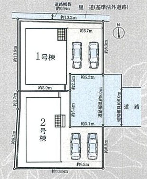 カースペース2台分ご用意ございます♪
家族分の自転車を駐輪したり、来客用の駐車スペースとしてもお使いいただけます♪