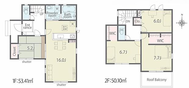 (1号棟)、価格3480万円、4LDK、土地面積136.81m2、建物面積103.51m2