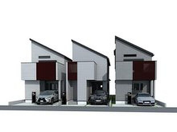 建築条件付き売地(全3区画)