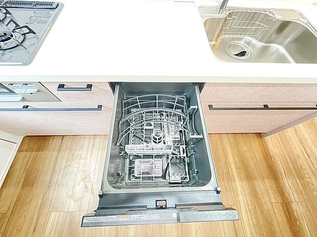 【食洗機】家事の時短になる便利な食洗機付き