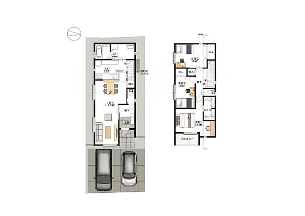 ●3号棟　2026年6月完成予定！！
●土地建物セット価格5830万円