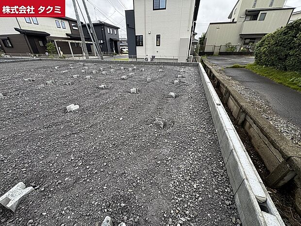 【3号棟敷地】地盤補強工事中ですね