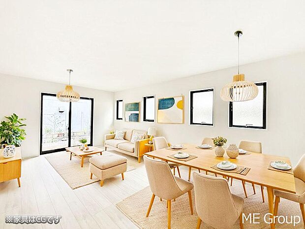 ■光と風を感じる、リラックスできる空間