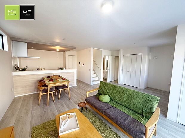 ■心落ち着く場所、ゆったり過ごせるリビング