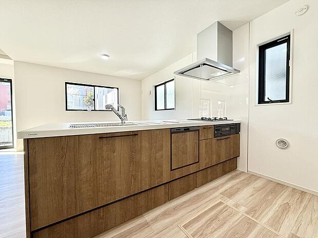 【キッチン】■美味しい時間が生まれる、笑顔あふれるキッチン