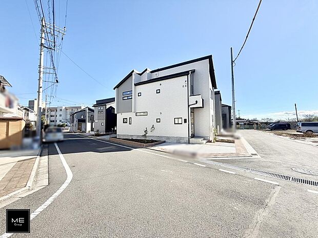【前面道路含む現地写真】■新しい住まい、街の新しい風景
