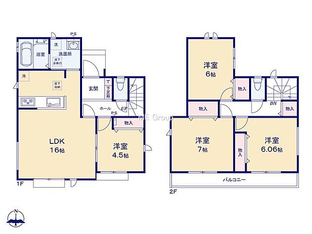 【4LDK】B号棟