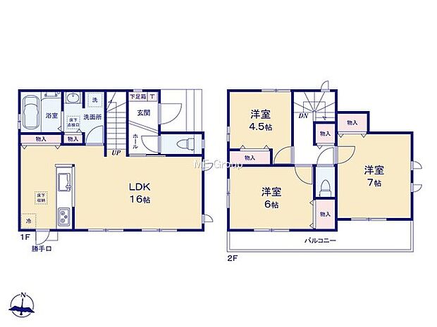 【3LDK】B号棟