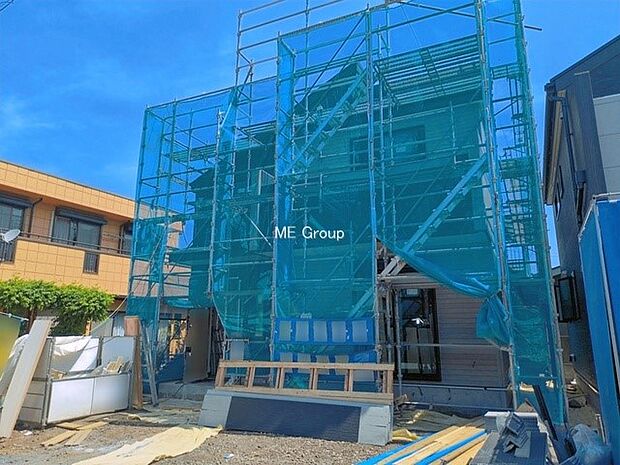 【現地外観写真】3号棟 ■暮らしを豊かにする充実した仕様設備で快適に