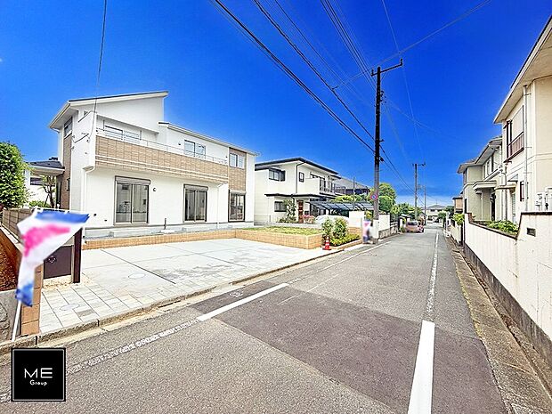 【前面道路含む現地写真】■新しい時代の息吹を感じる、心地よい環境