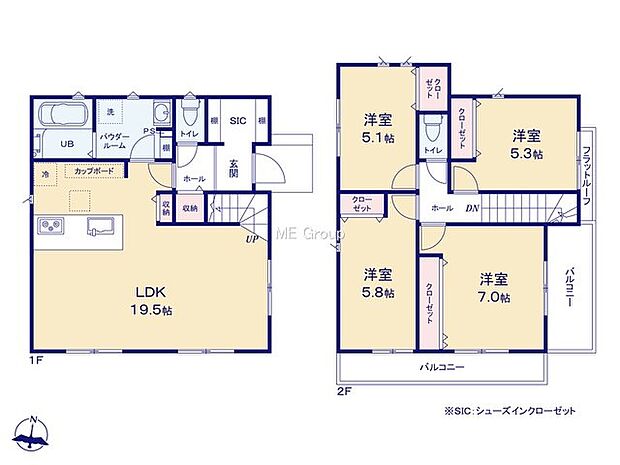 【4LDK】No.1  
