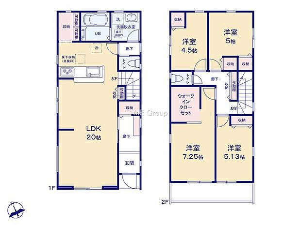 【4LDK】1号棟