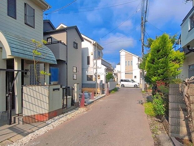 【前面道路含む現地写真】■新しい住まい、街の新しい風景