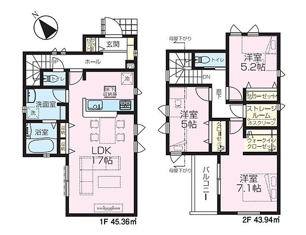【3LDK】3号棟