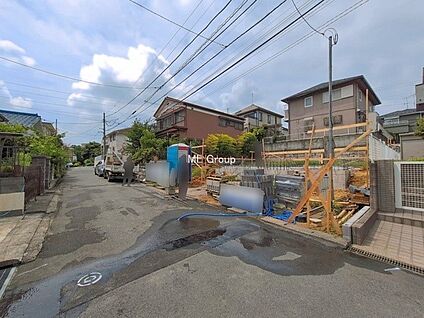 前面道路含む現地写真
