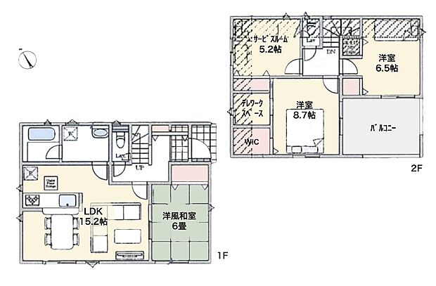【3LDK+S】1号棟