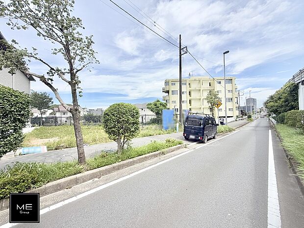 【前面道路含む現地写真】■新しい時代の息吹を感じる、心地よい環境