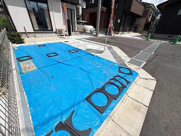 【駐車場】6号棟 ■自宅にカースペースがあると助かります