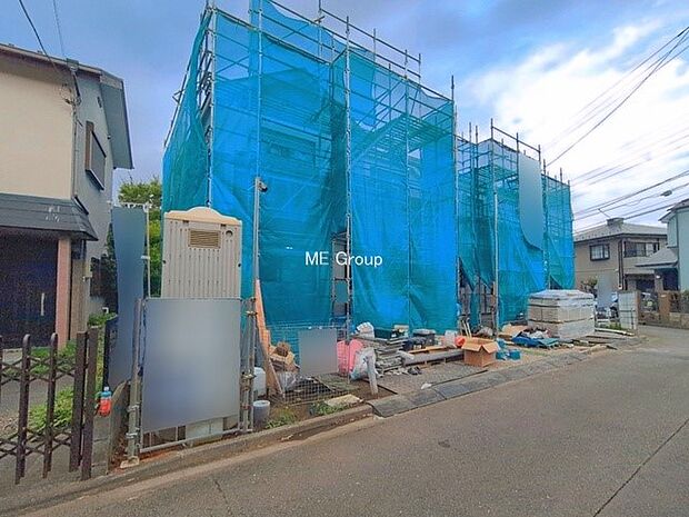 【現地外観写真】A号棟 ■新しい暮らしが始まる場所で、家族の絆を深める