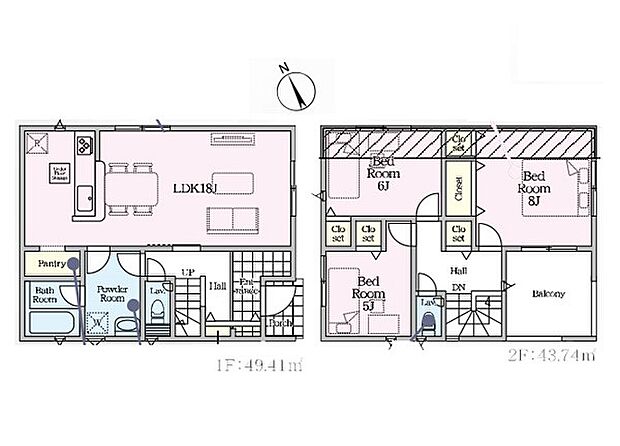 【3LDK】5号棟