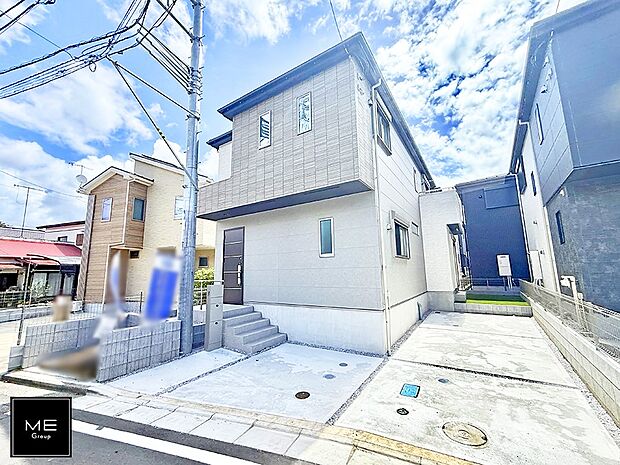 【現地外観写真】1号棟 ■暮らしを豊かにする充実した仕様設備で快適に