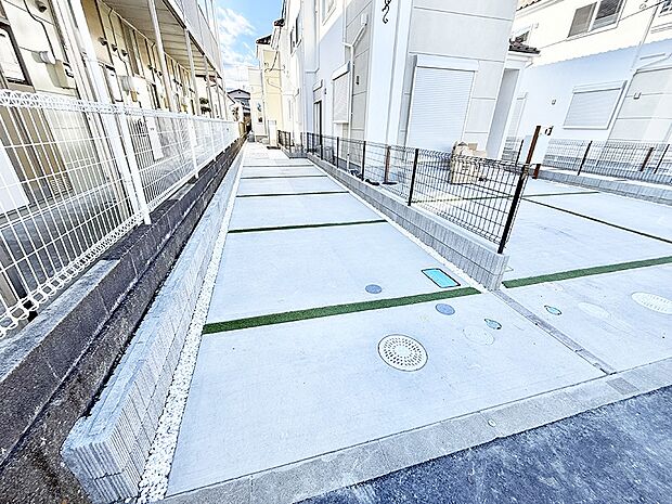 【駐車場】D号棟 ■自宅にある駐車スペースなので安心ですね