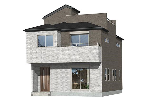 1号棟|家族ひとりひとりのライフスタイルを大切にし、目的に合わせた使い方ができる2階4部屋プラン。リモートワークやホビールームなど、多彩な使い方にも対応。日常に一層のゆとりが生まれます。