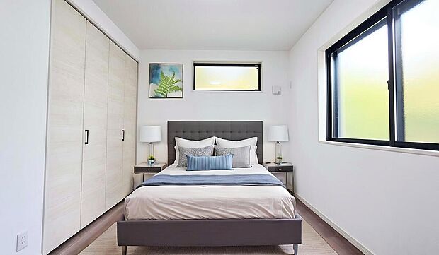 ルーフバルコニーやテラスのある新築分譲住宅が堂々登場！
※CG加工で家具を設置しております
