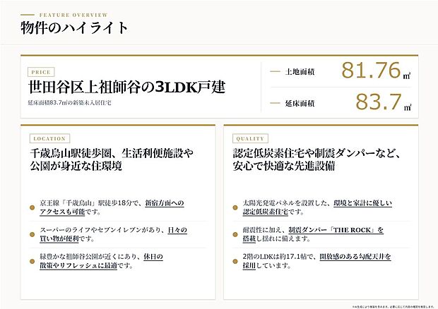 京王線「千歳烏山」駅徒歩18分！駅前には商業施設が充実！