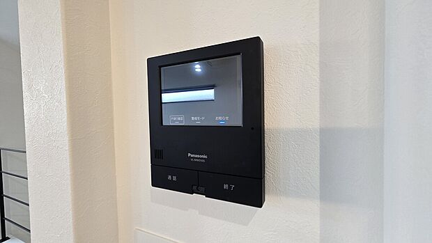 【TVモニター付きインターホン】安心のTVモニター付きインターホン!