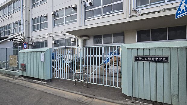 中野区立緑野中学校（約786m）
